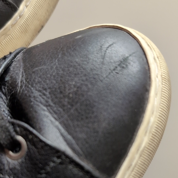 Versace Collection Black High-Top Sneakers - Picture 11 of 13